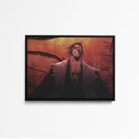 Tableau Bleach Guerrier Determine Sombre