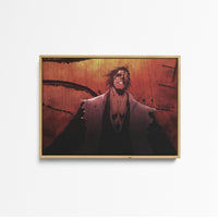 Tableau Bleach Guerrier Determine Sombre