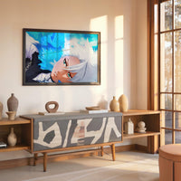 Tableau Bleach Guerrier Gele Celeste