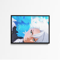 Tableau Bleach Guerrier Gele Celeste