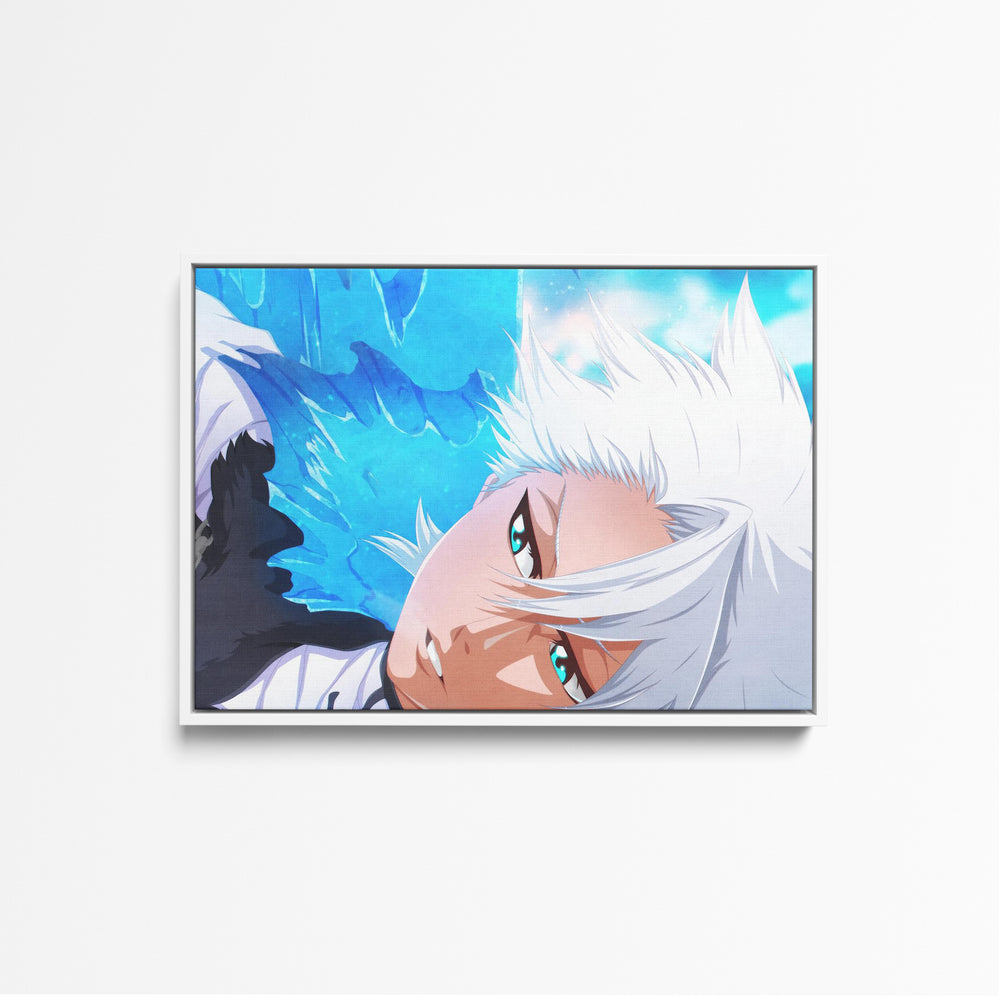 Tableau Bleach Guerrier Gele Celeste