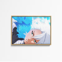 Tableau Bleach Guerrier Gele Celeste