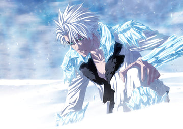 Tableau Bleach Guerrier Glace Puissant