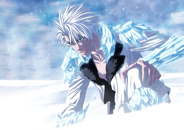 Tableau Bleach Guerrier Glace Puissant