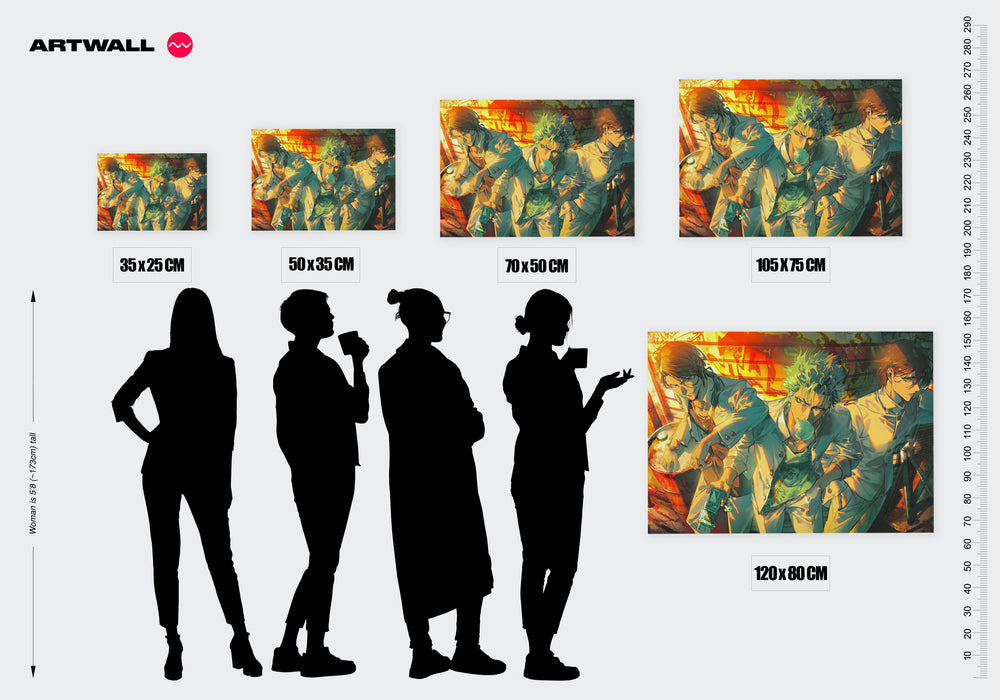 Tableau Bleach Jeunes Delinquants Graffiti
