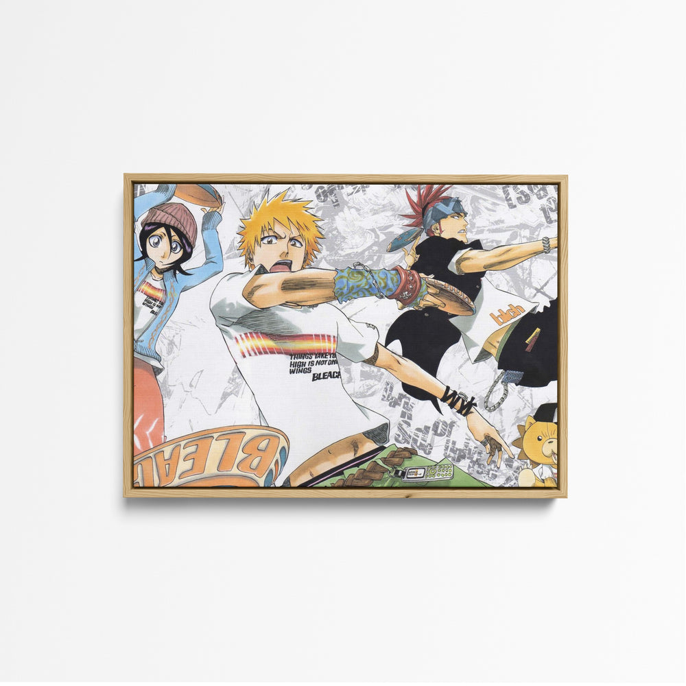 Tableau Bleach Personnages Frisbee Dynamique