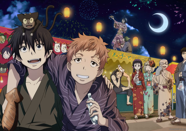 Tableau Blue Exorcist Festival Nocturne Joyeux