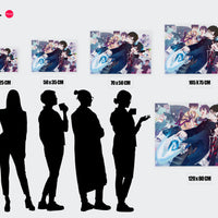 Tableau Blue Exorcist Freres Demoniaques Combattants