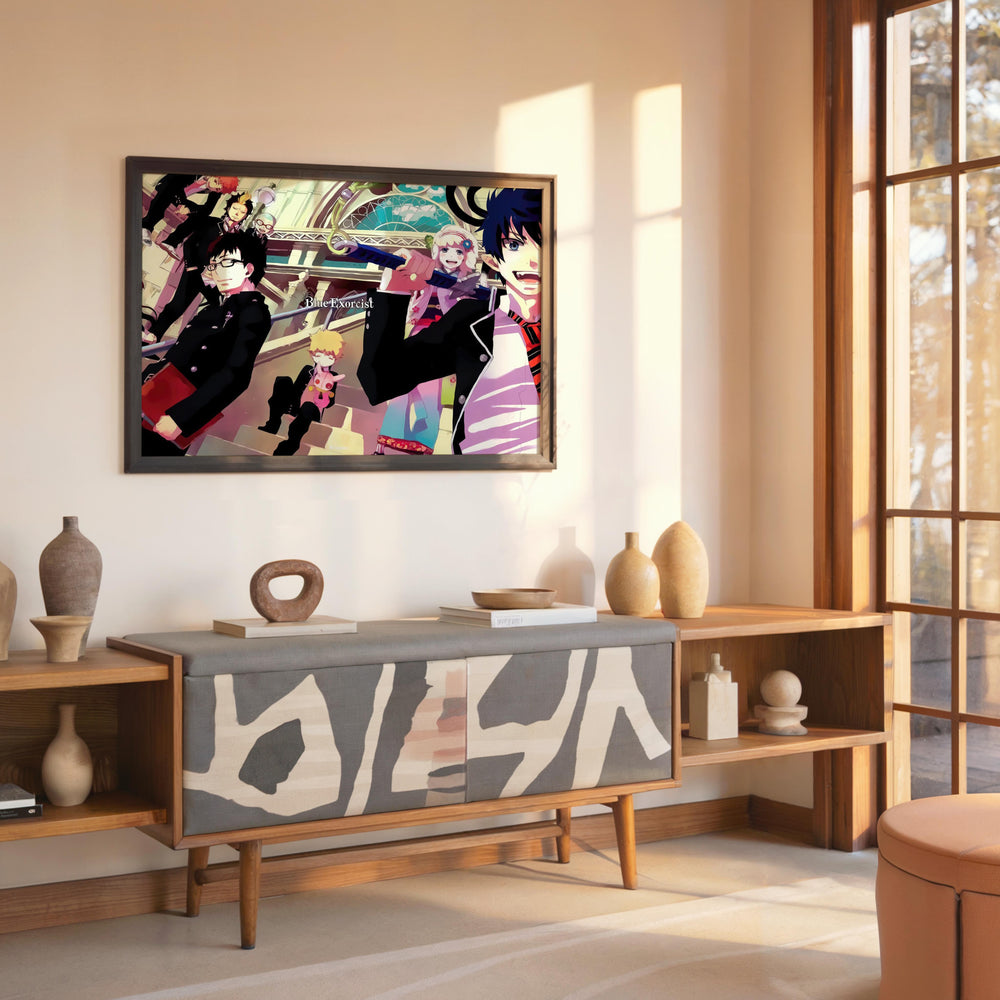 Tableau Blue Exorcist Groupe Exorcistes Uniques