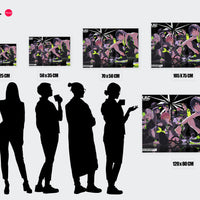 Tableau Blue Exorcist Jeunes Equipiers Neon