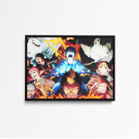 Tableau Blue Exorcist Personnages Energises Combattant