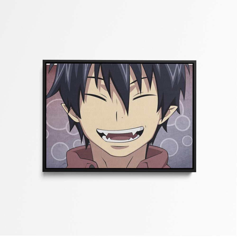 Tableau Blue Exorcist Sourire Vampirique
