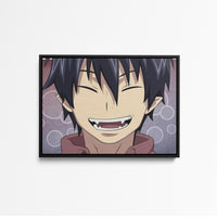 Tableau Blue Exorcist Sourire Vampirique
