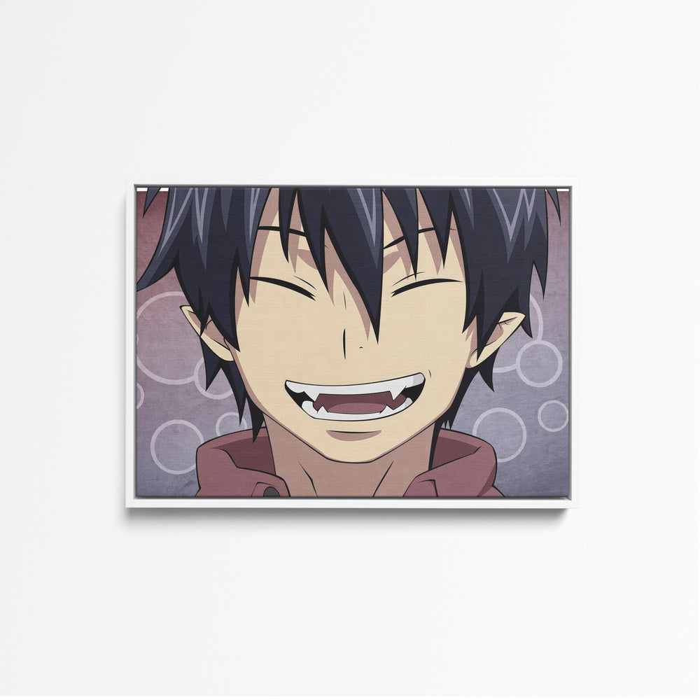 Tableau Blue Exorcist Sourire Vampirique