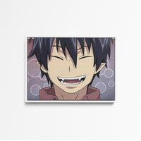 Tableau Blue Exorcist Sourire Vampirique