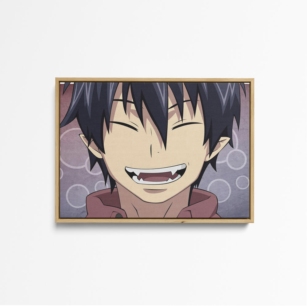 Tableau Blue Exorcist Sourire Vampirique