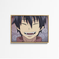 Tableau Blue Exorcist Sourire Vampirique