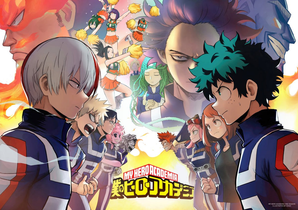 Tableau Boku No Hero Affrontement Des Heros