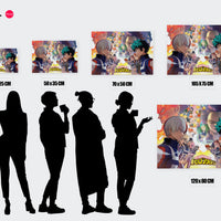 Tableau Boku No Hero Affrontement Des Heros