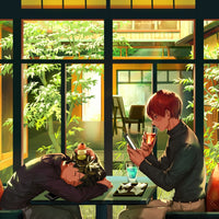 Tableau Boku No Hero Amitie Cafe Jardin