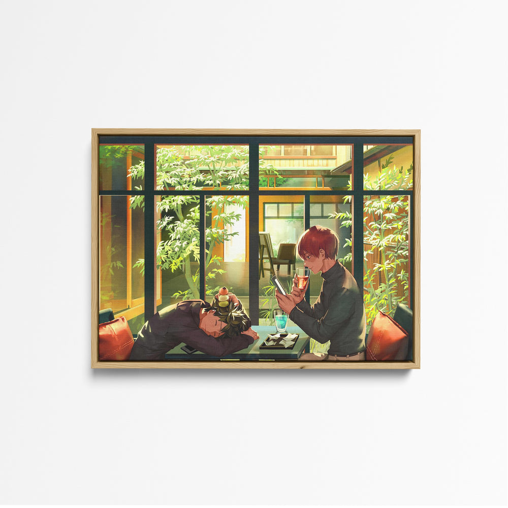 Tableau Boku No Hero Amitie Cafe Jardin