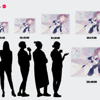 Tableau Boku No Hero Aspirations Lunaires Douces