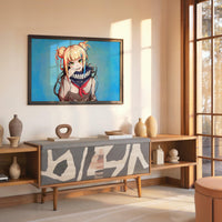 Tableau Boku No Hero Blonde Souriante Mysterieuse