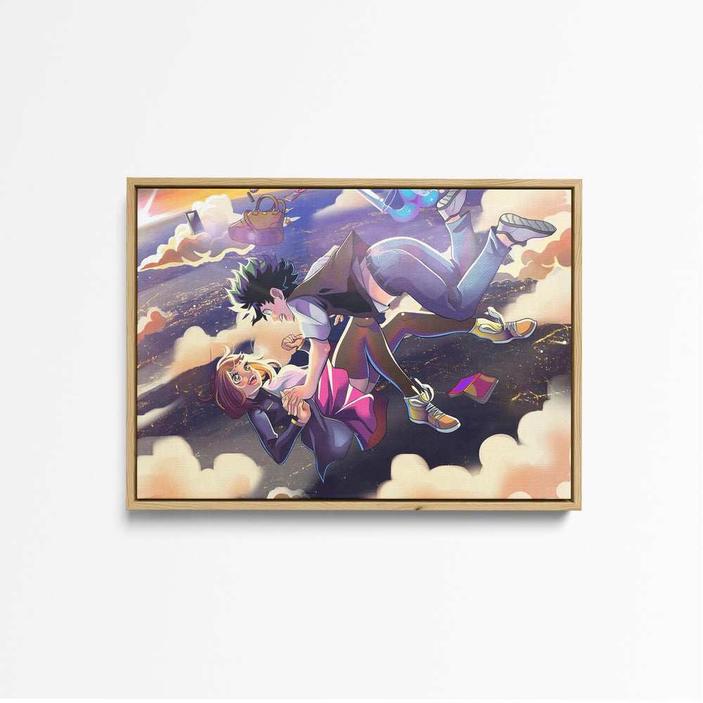 Tableau Boku No Hero Chute Romantique Celeste