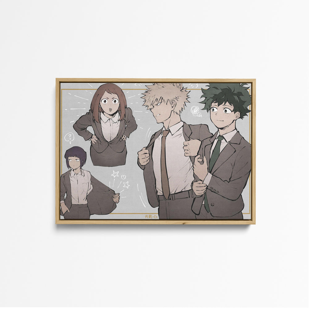 Tableau Boku No Hero Costumes Et Amitie