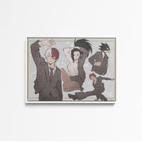 Tableau Boku No Hero Costumes Et Attitudes