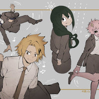 Tableau Boku No Hero Costumes Et Sourires