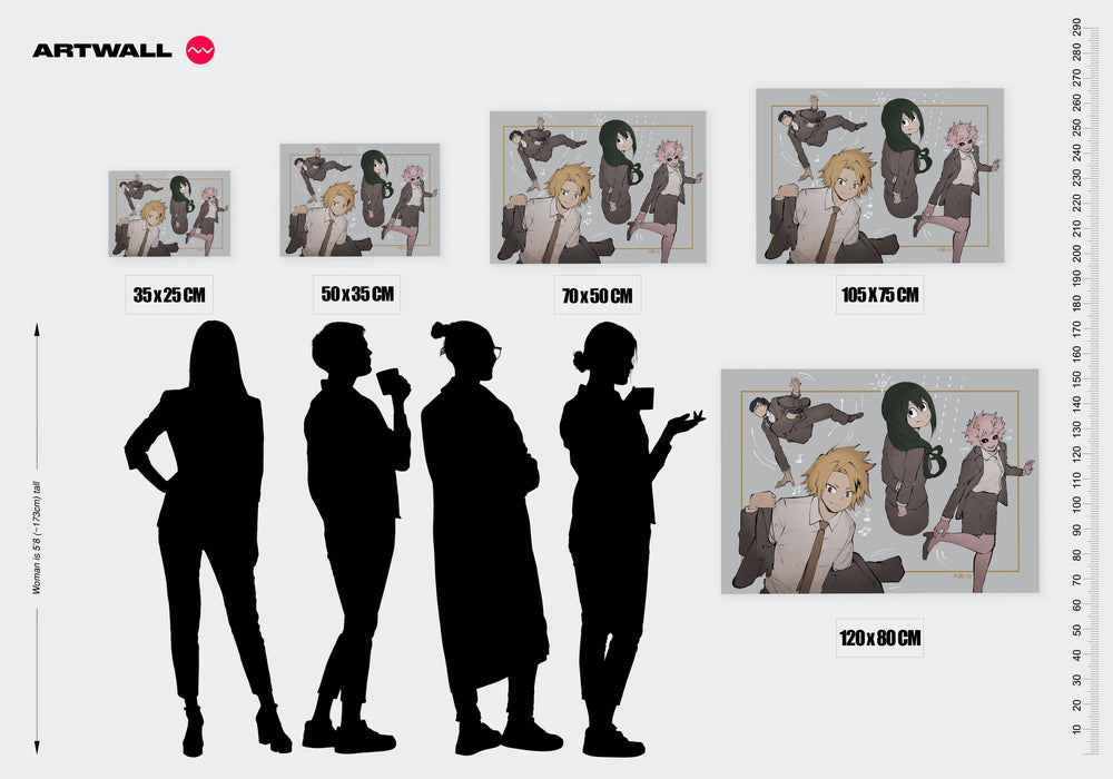 Tableau Boku No Hero Costumes Et Sourires