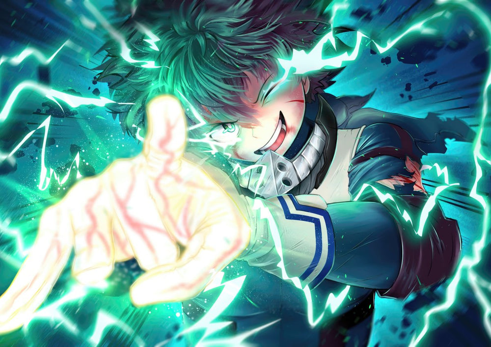 Tableau Boku No Hero Eclair Energetique Puissant