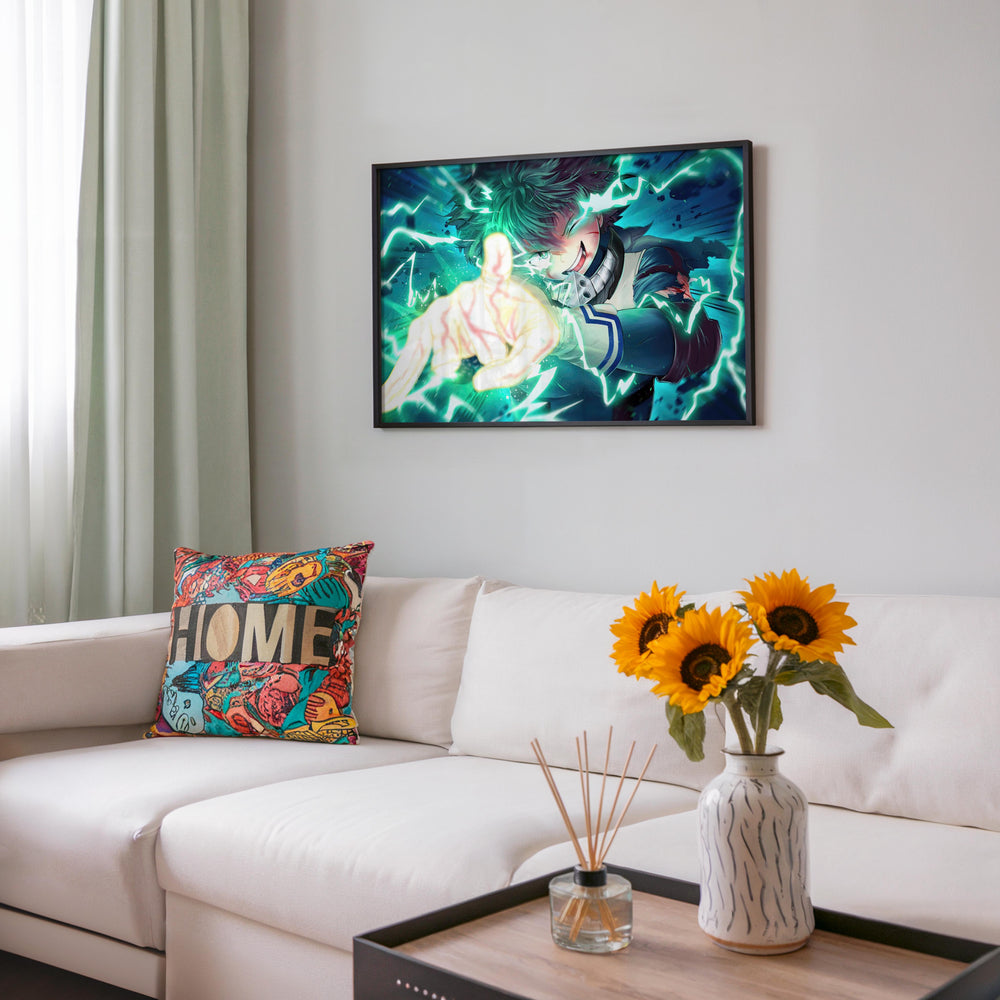 Tableau Boku No Hero Eclair Energetique Puissant