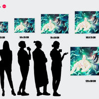 Tableau Boku No Hero Eclair Energetique Puissant
