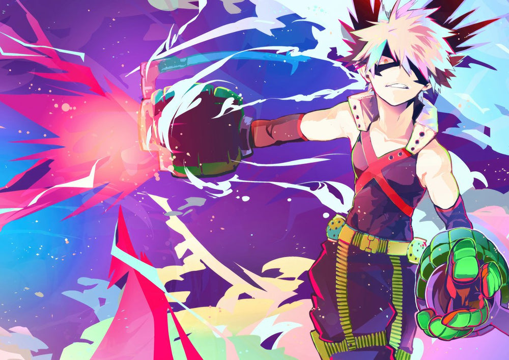 Tableau Boku No Hero Explosion De Puissance