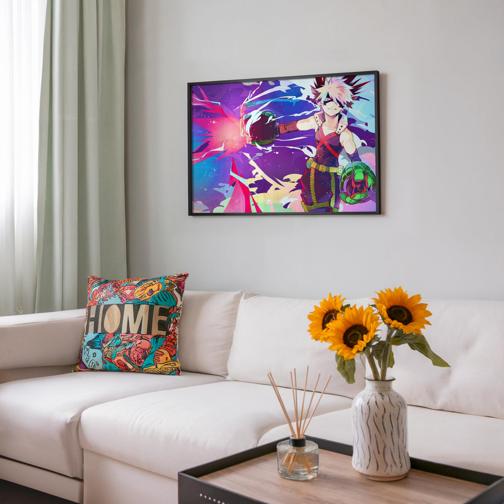 Tableau Boku No Hero Explosion De Puissance