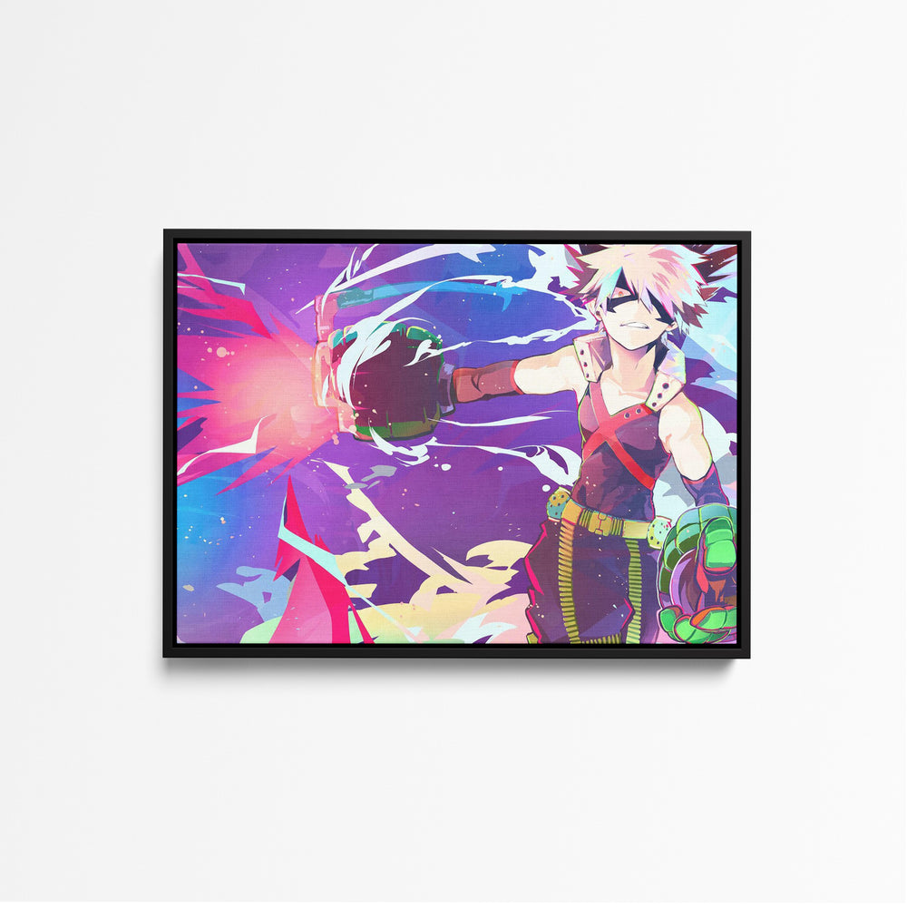 Tableau Boku No Hero Explosion De Puissance