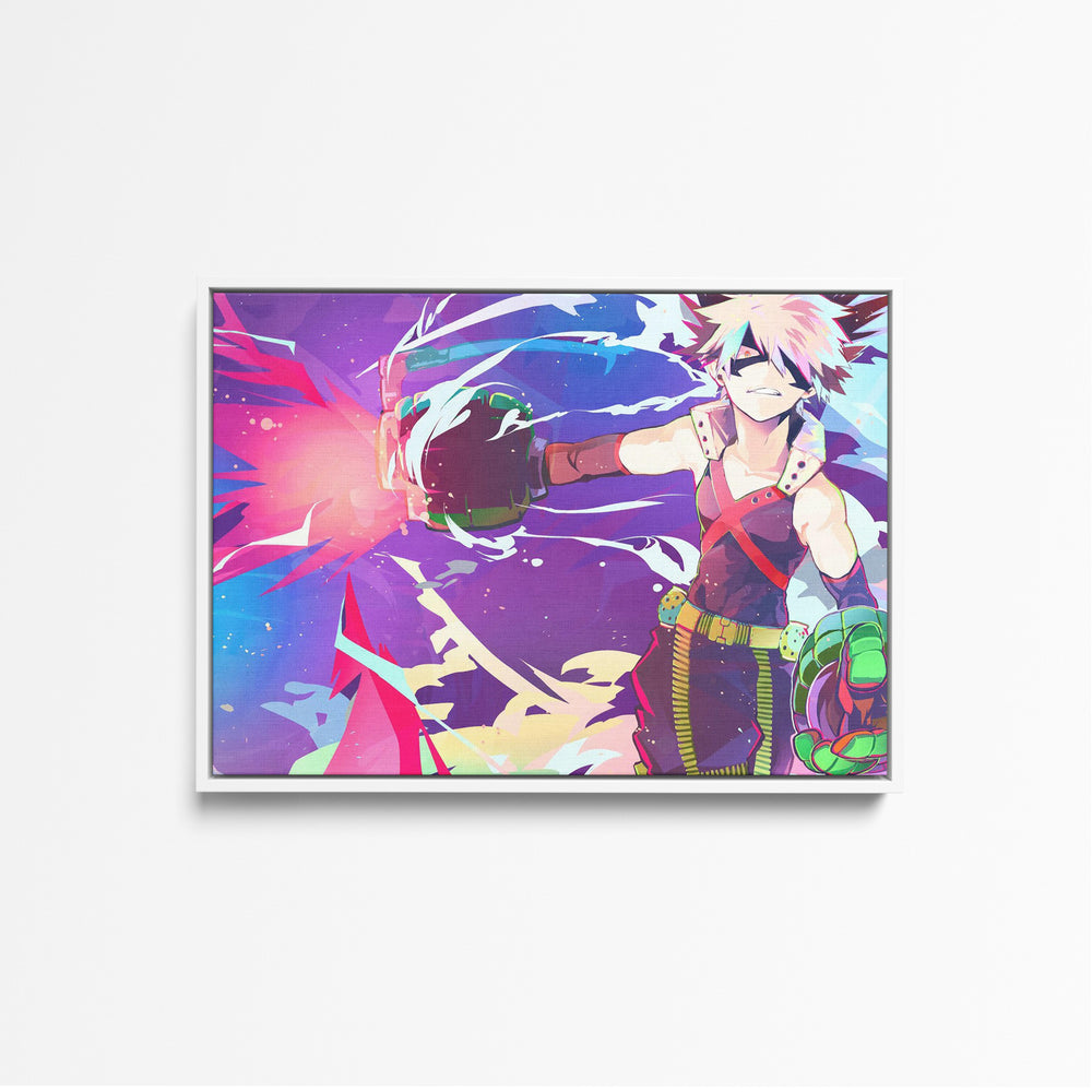 Tableau Boku No Hero Explosion De Puissance