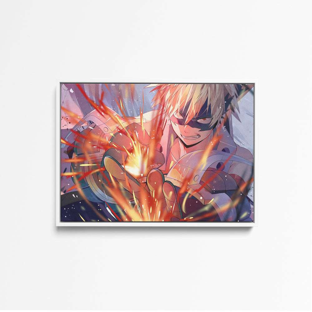 Tableau Boku No Hero Explosion Dynamique Puissante