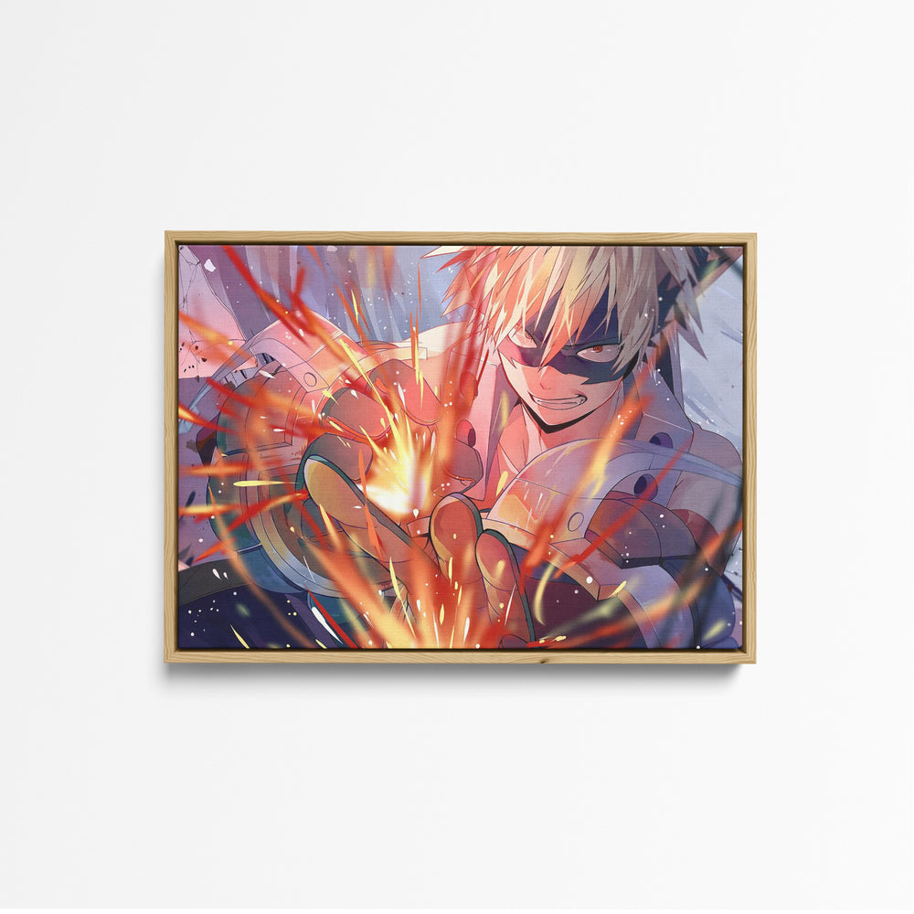 Tableau Boku No Hero Explosion Dynamique Puissante
