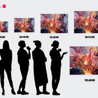 Tableau Boku No Hero Explosion Dynamique Puissante