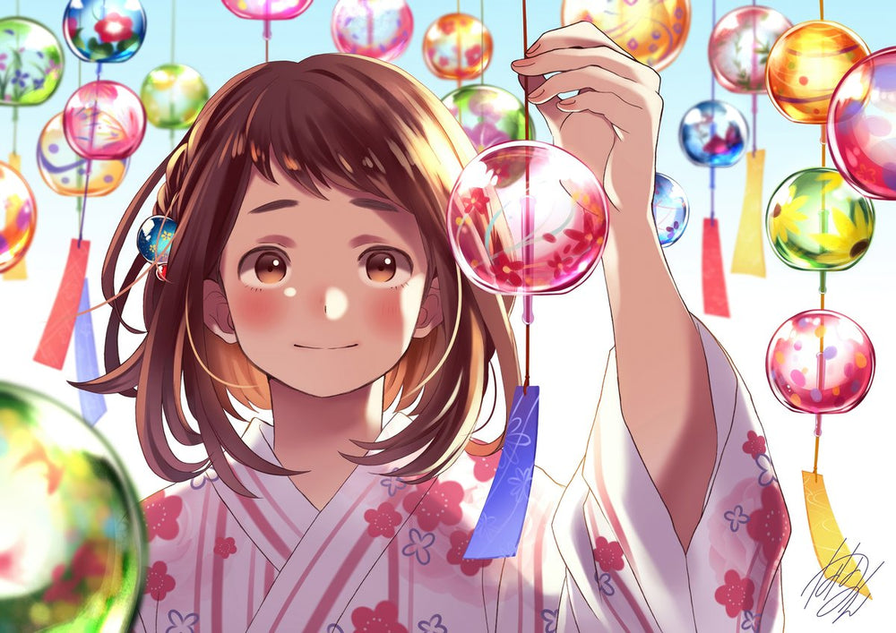 Tableau Boku No Hero Fille Et Carillons