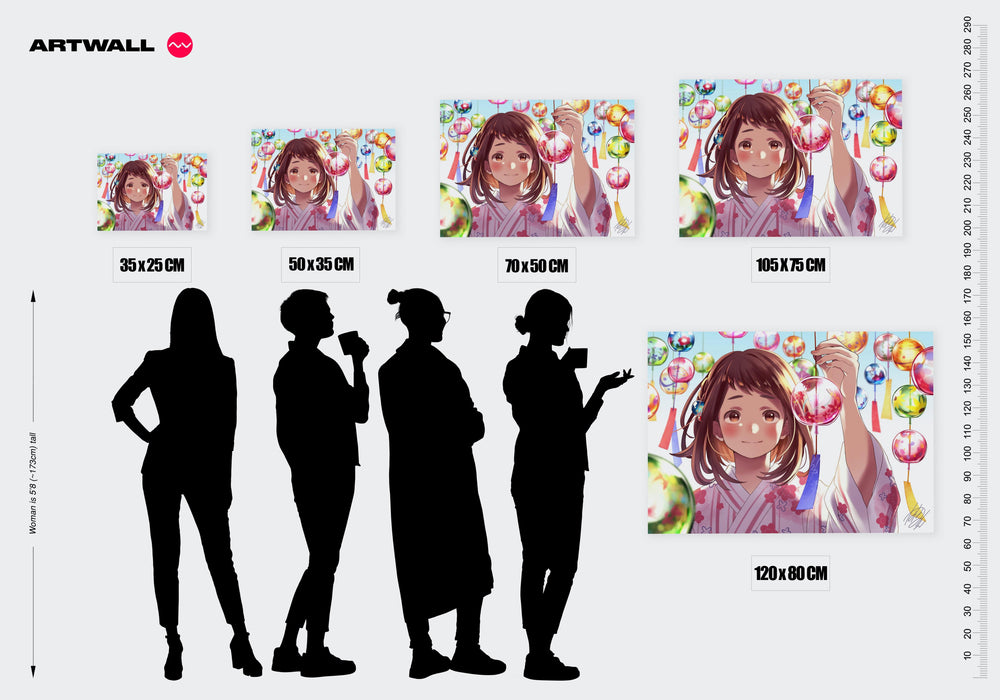 Tableau Boku No Hero Fille Et Carillons