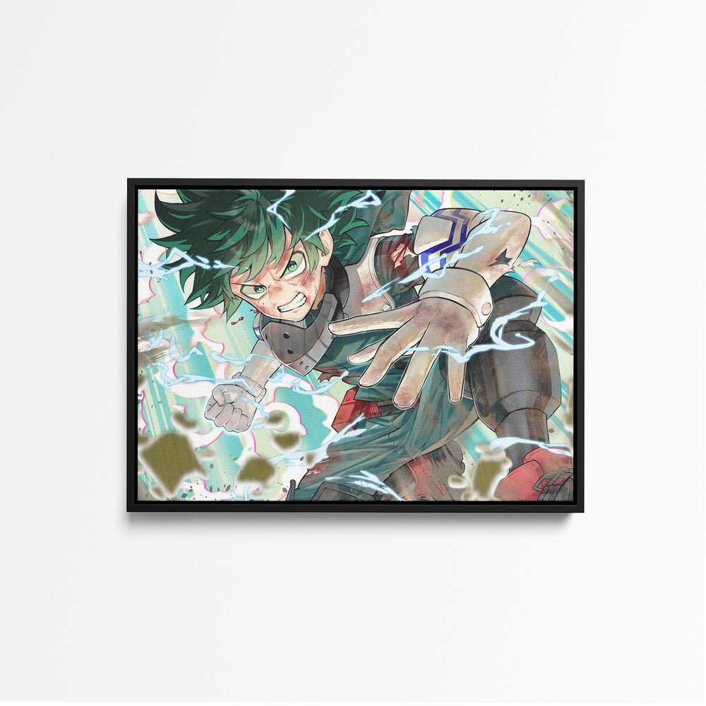 Tableau Boku No Hero Heros Charge Electrique