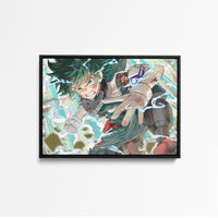 Tableau Boku No Hero Heros Charge Electrique