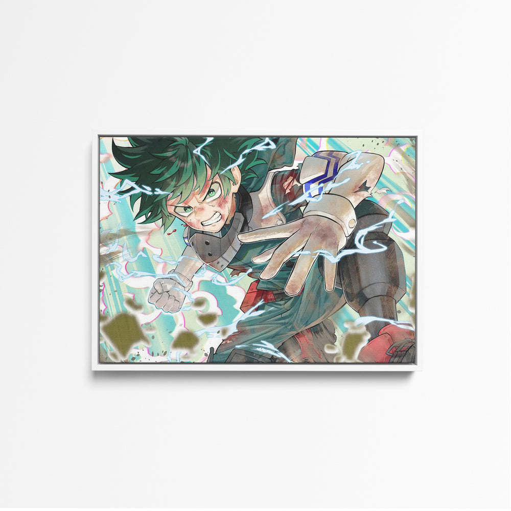 Tableau Boku No Hero Heros Charge Electrique