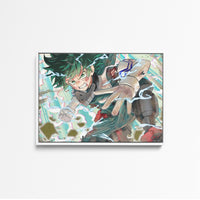 Tableau Boku No Hero Heros Charge Electrique
