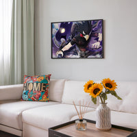 Tableau Boku No Hero Heros Corbeau Sombre