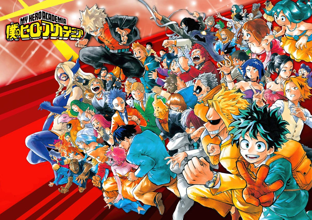 Tableau Boku No Hero Heros Determines Unis